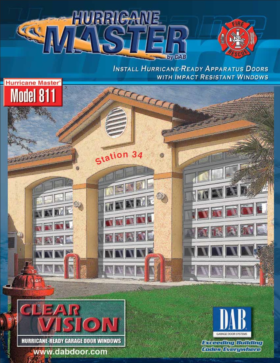 Solar Impact Window - DAB Garage Door Model 811 Brochure